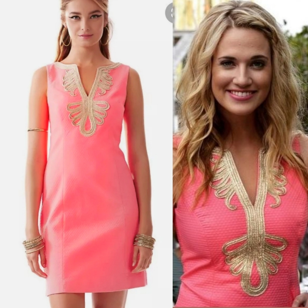 Lilly Pulitzer | Janice Hot Pink Shift Dress